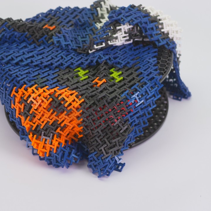Halloween Chainmail - Multi Material 3D Printable Fabric