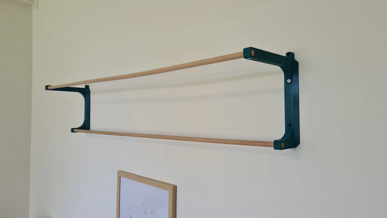 Shoe rack wall mounted (fits on Prusa Mini) by Pascal N/m², Download free  STL model