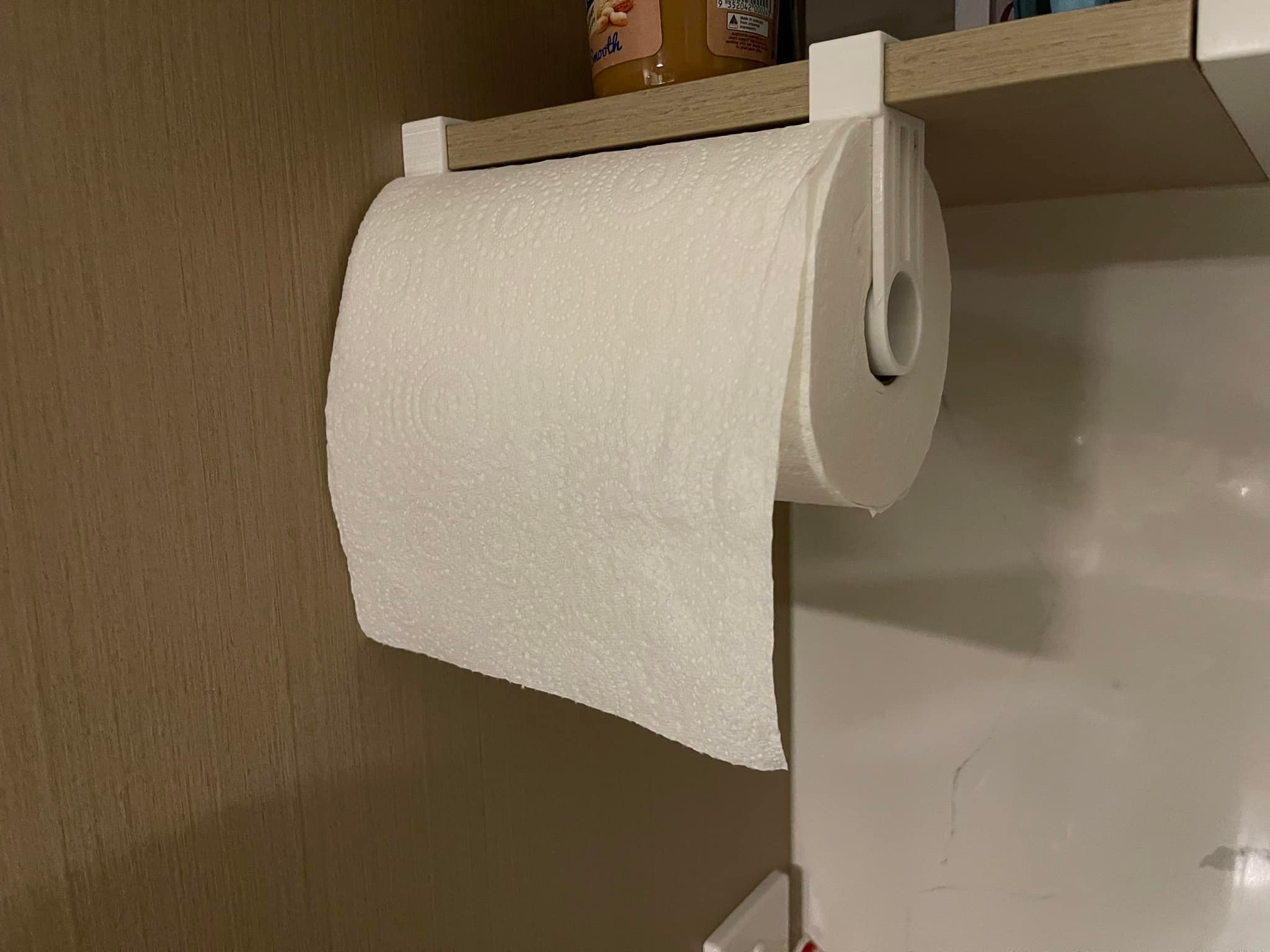 Paper Towel Hanger (no drilling) by CommonWhisper Download free STL