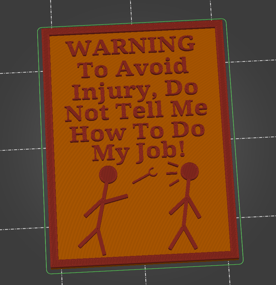 Caution sign — thumbnail 2