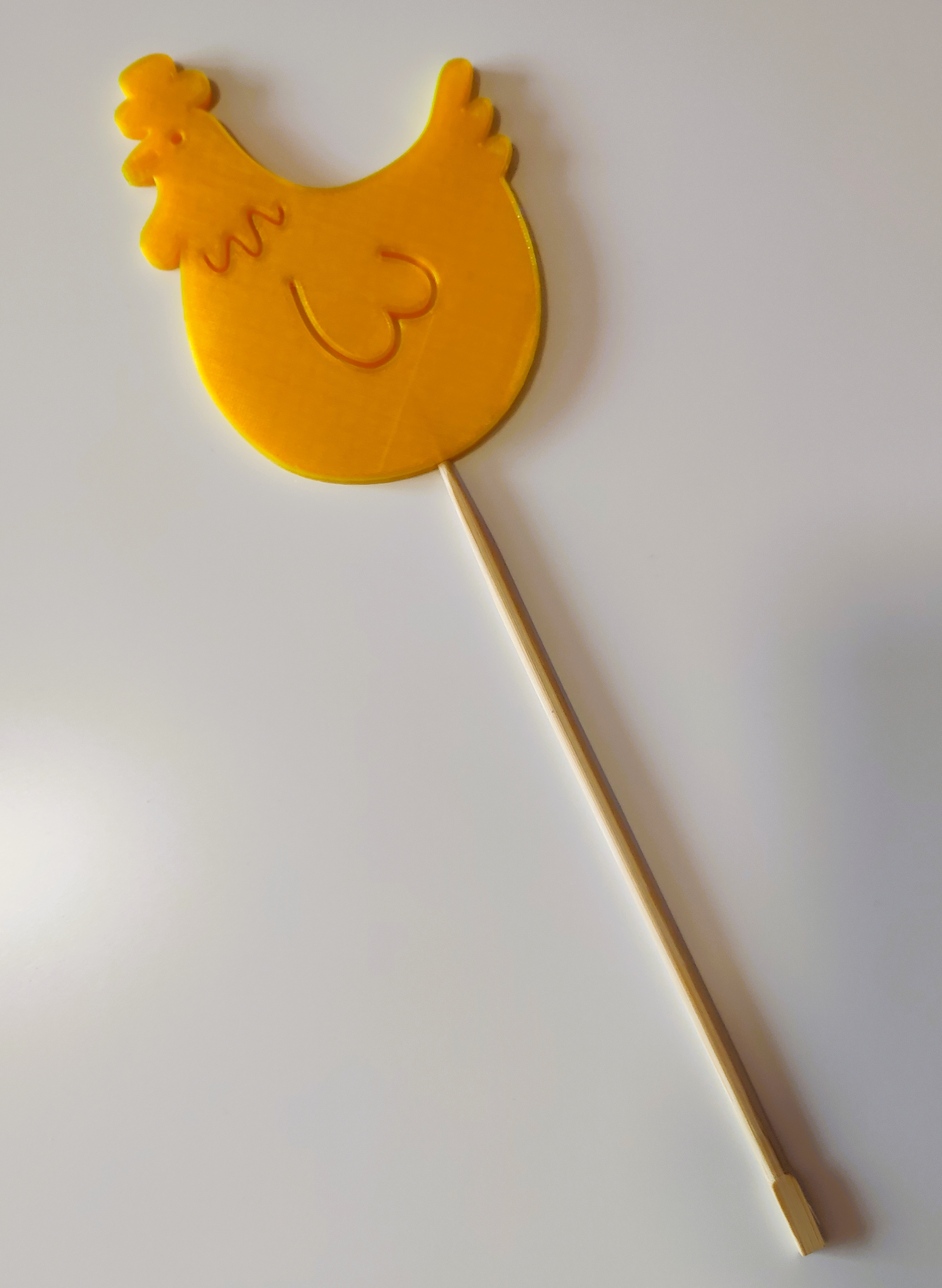 Chicken decoration (Dekorace slepička)