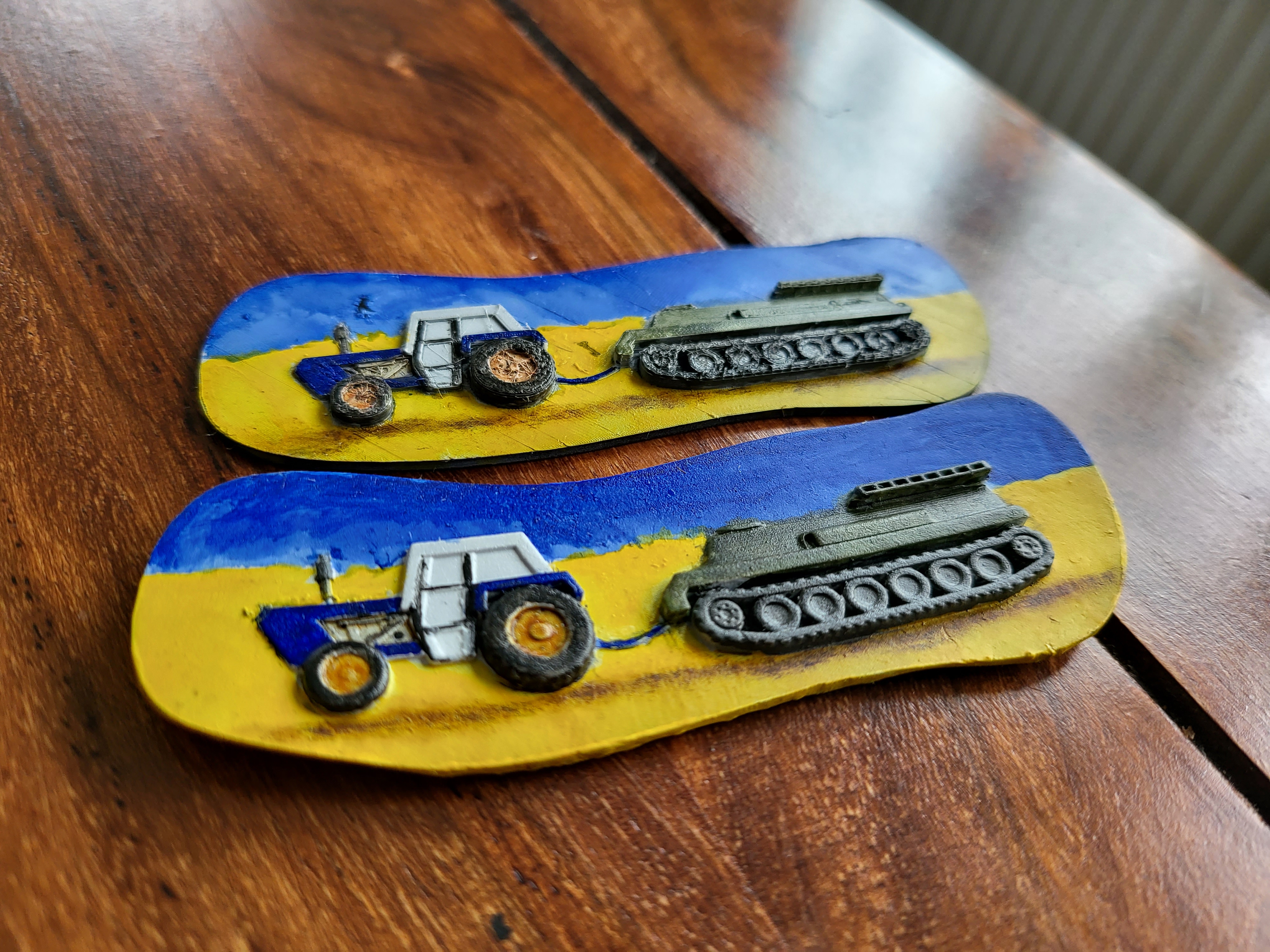 Ukrainian Farmer Army Badge