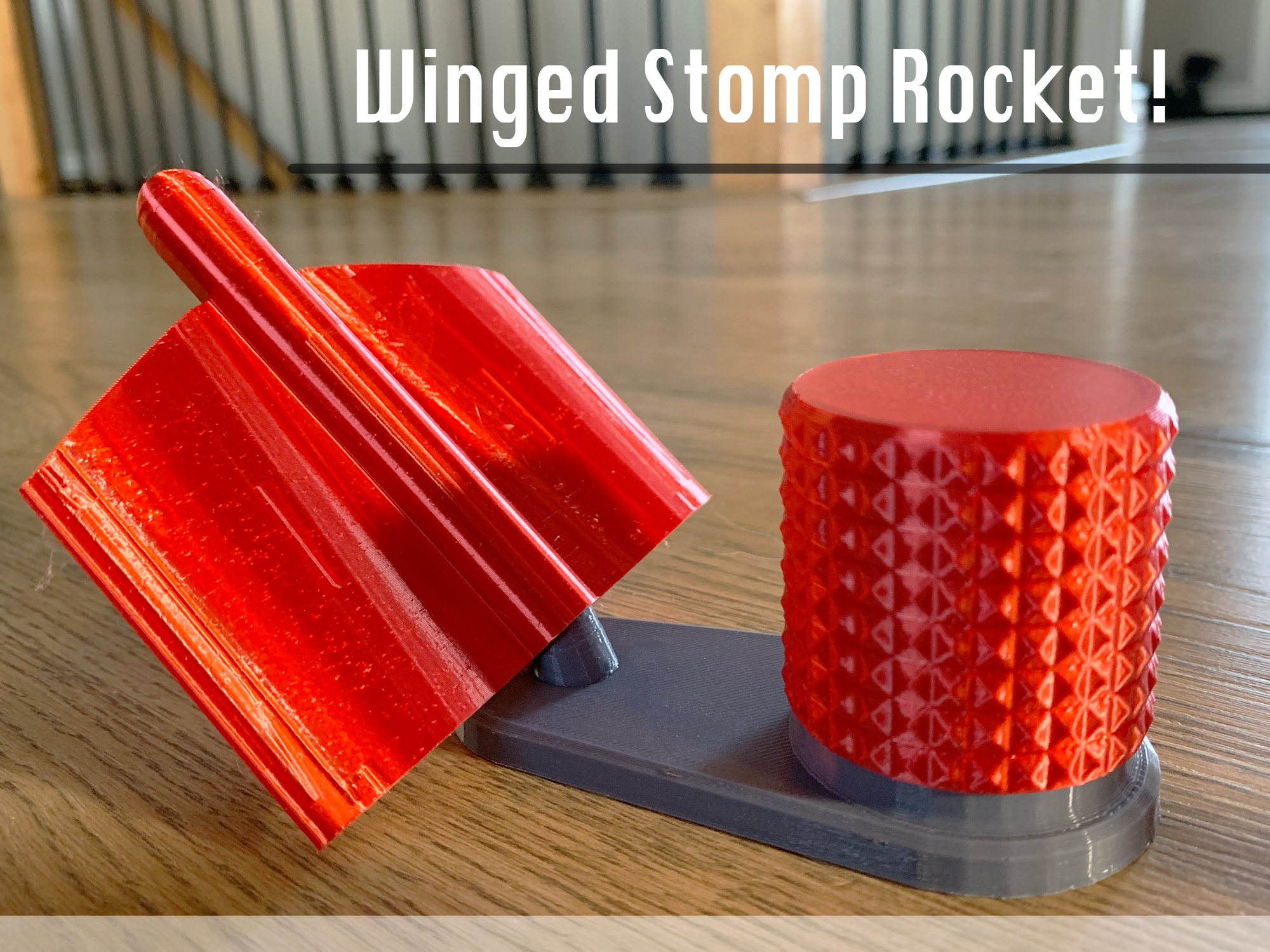 Winged Stomp Rocket