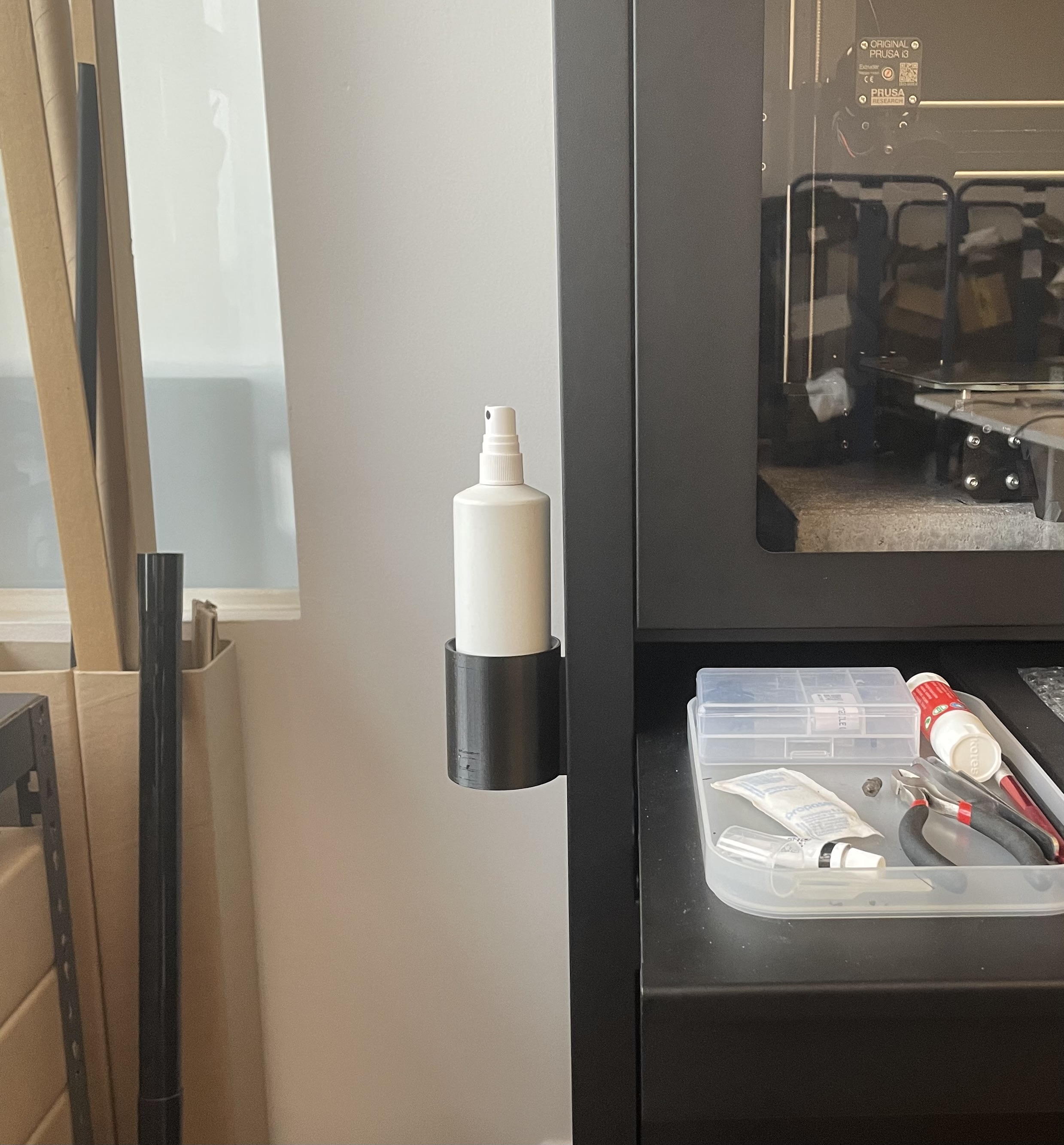 Spray Bottle Holder by Scientific Prototypes Download free