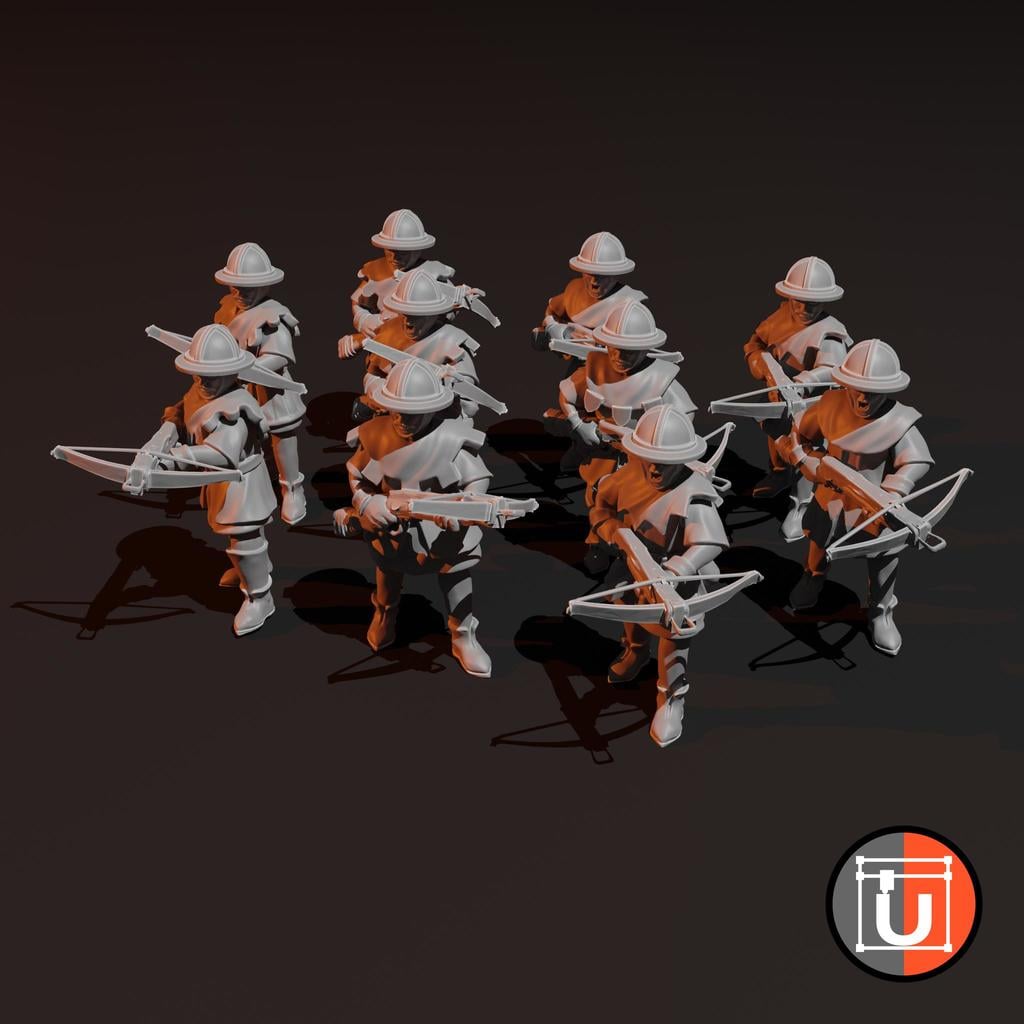 Crossbowmen - Models and Customizer Library