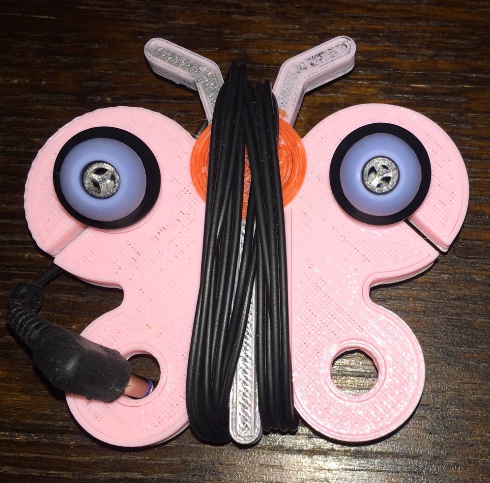 Butterfly Earbud Headphone Wrapper