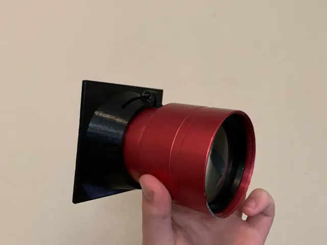 Graflex "B" lens board for 2.5in Buhl projector lenses