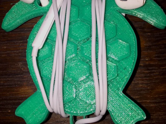 Sea Turtle Earbud Headphone Wrapper