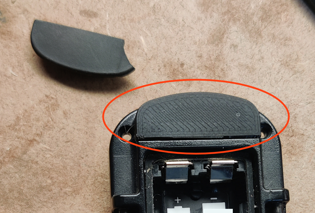 Foretrex 301 data port cover