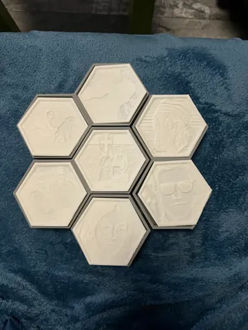 led bilder in lithophane