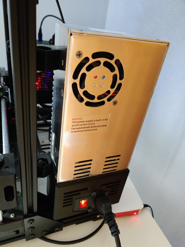 MK3/S Bear Meanwell like PSU Cover
