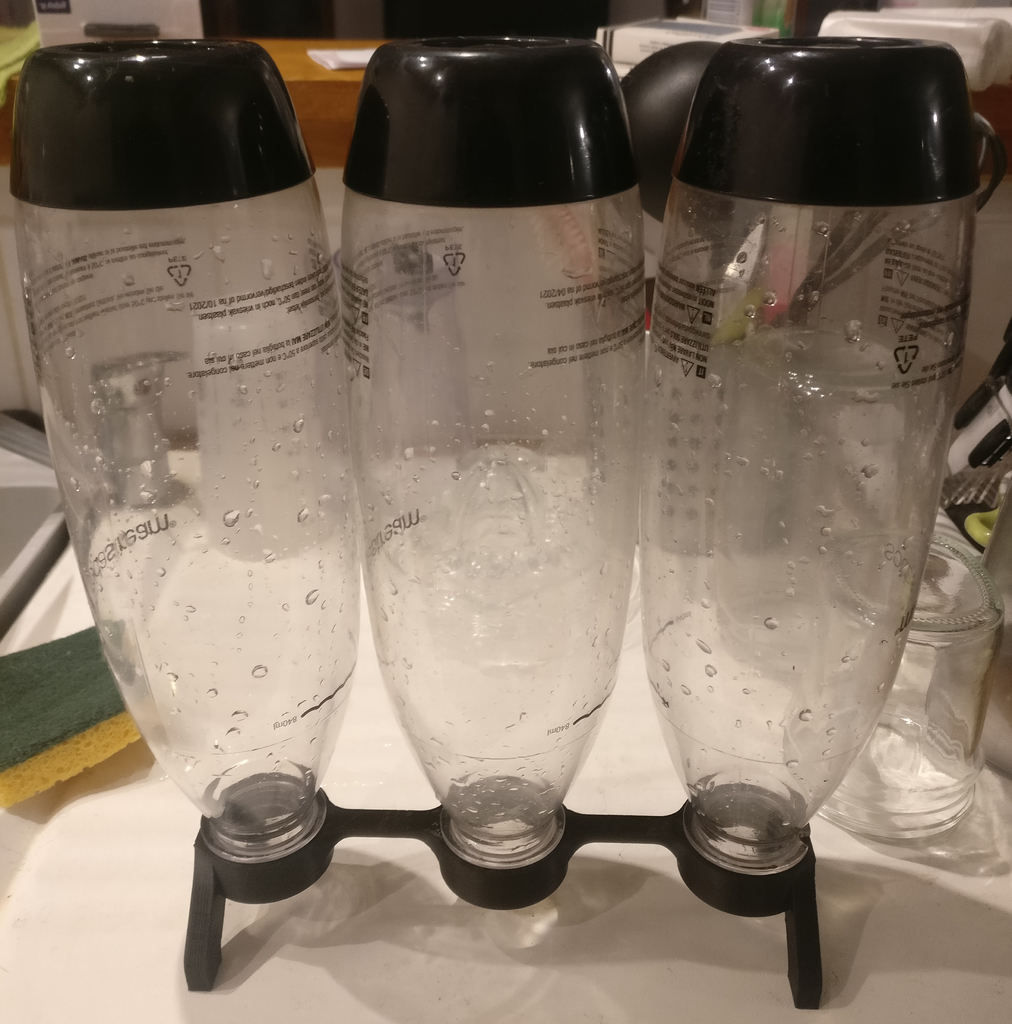 Sodastream bottle stand