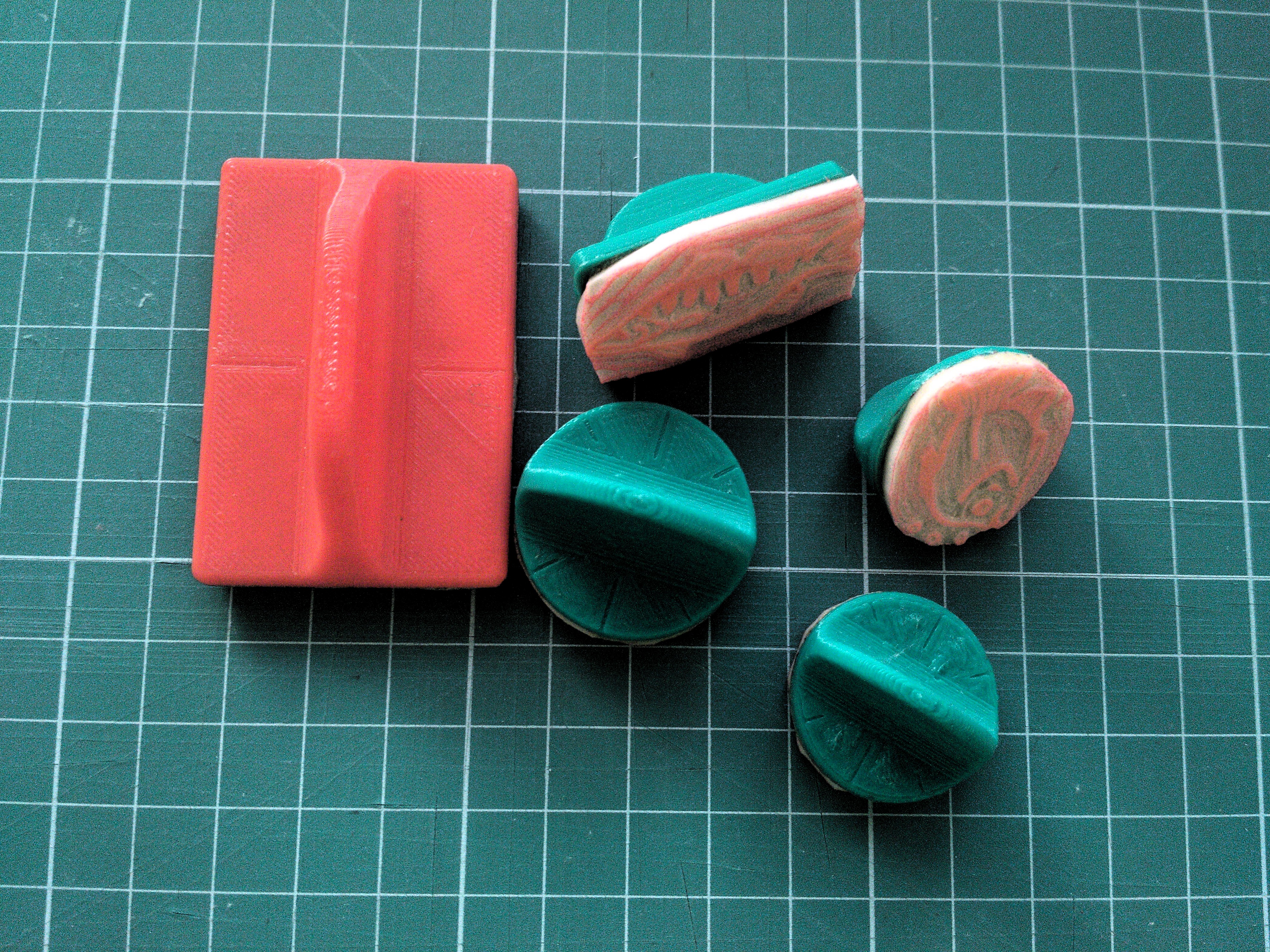 Stamp handle