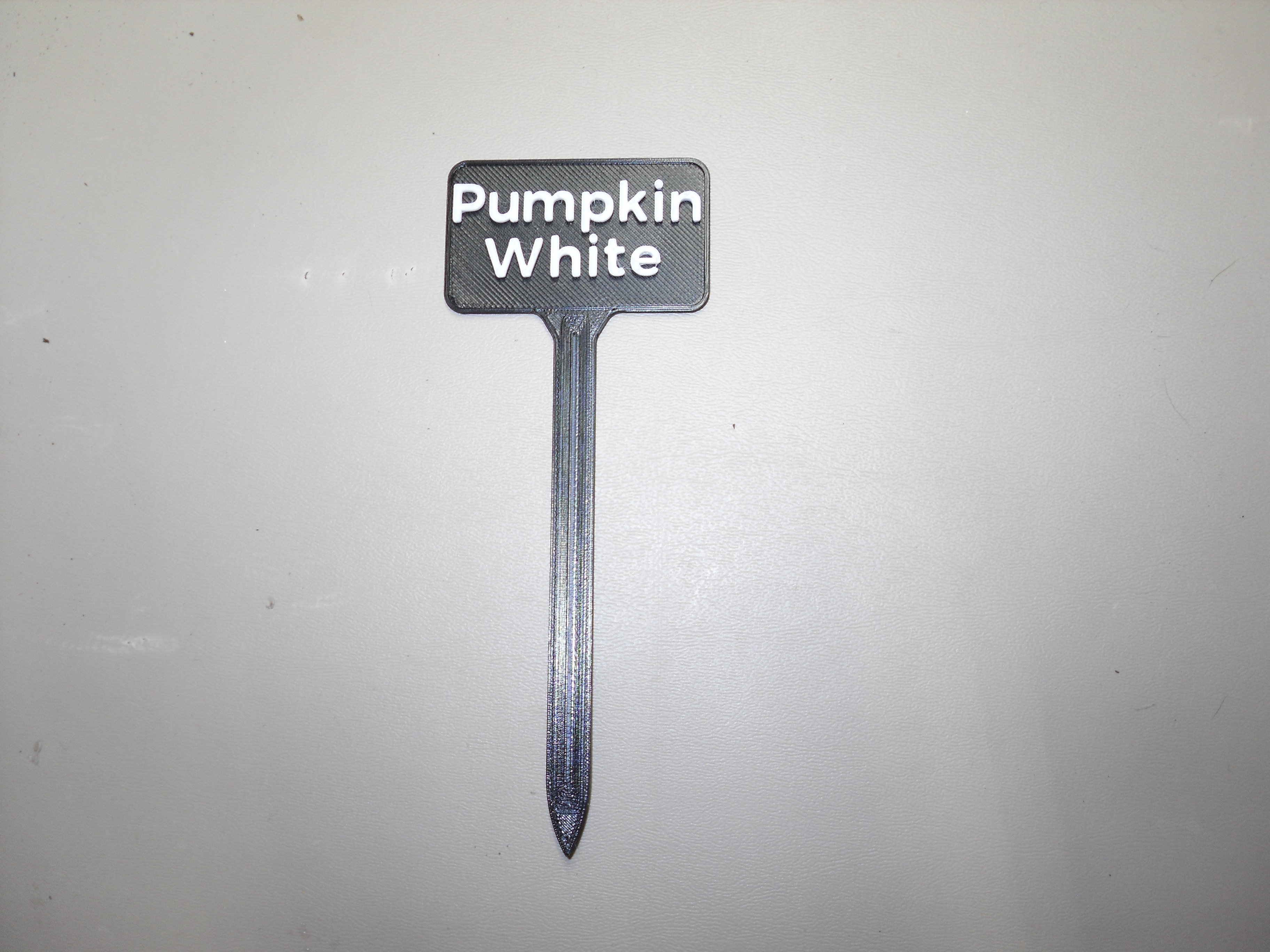 Plant Label White Pumpkin