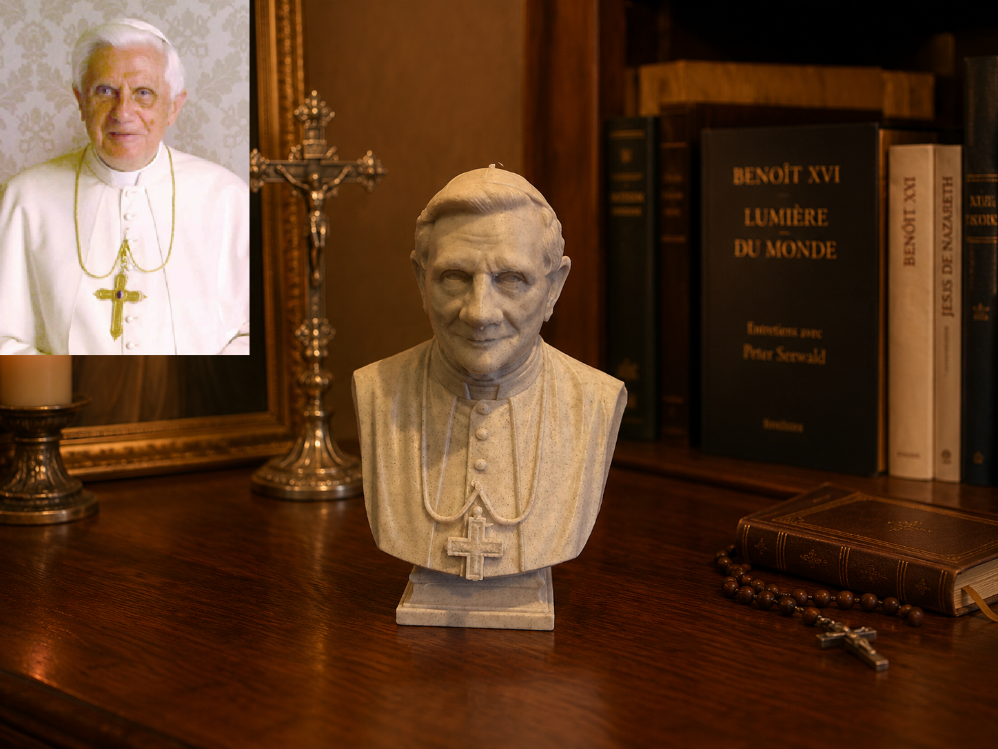 Pope Benedict XVI (Joseph Aloisius Ratzinger) – Bust