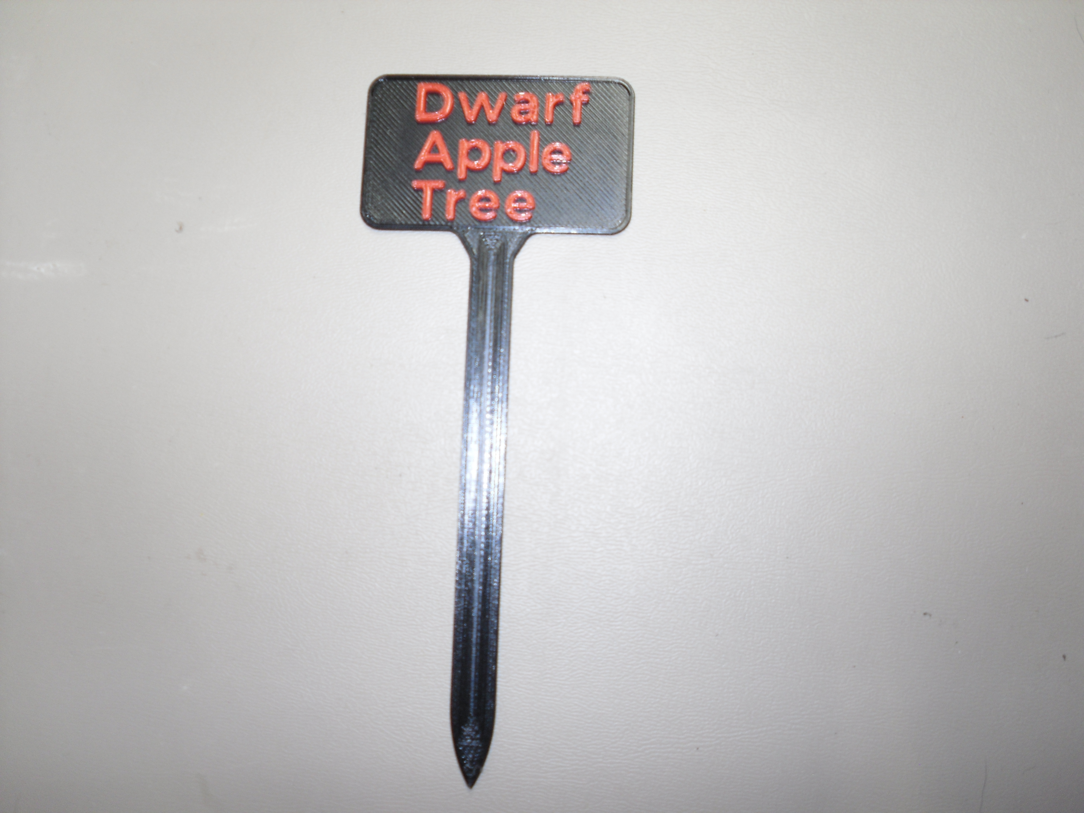 Plant Label Dwarf Apple Tree