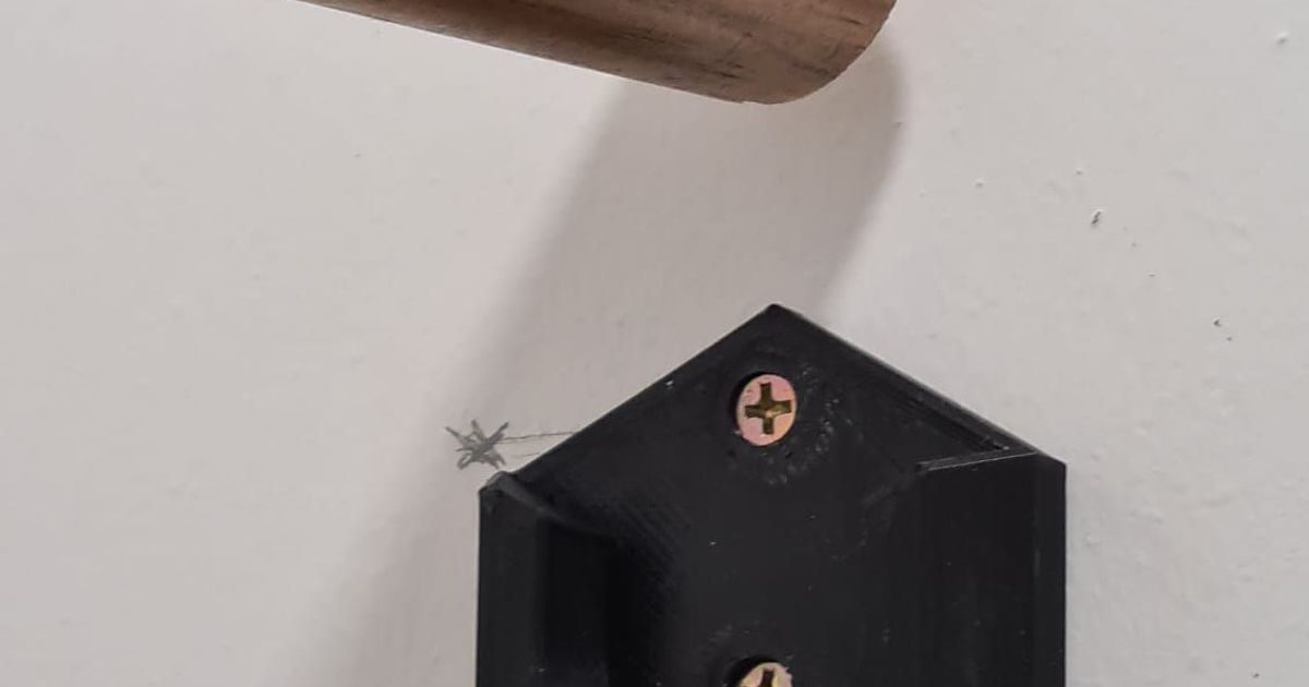 Basiclee3D Broomstick Bracket by Basiclee3D Download free STL model