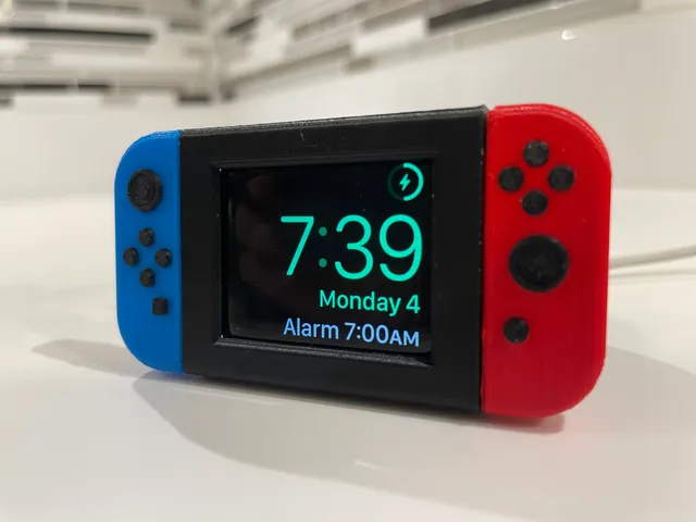 Nintendo switch style apple watch charger