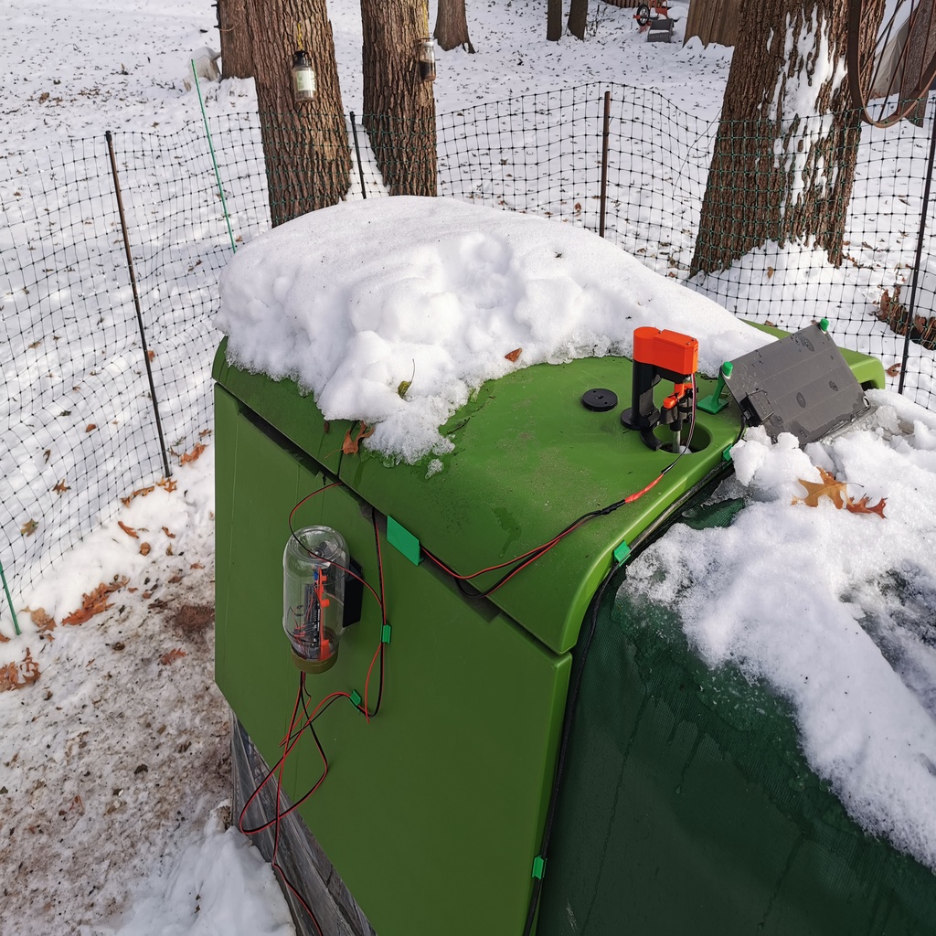 Automatic Chicken Door Opener Eglu Cube by Blake Haas Download free