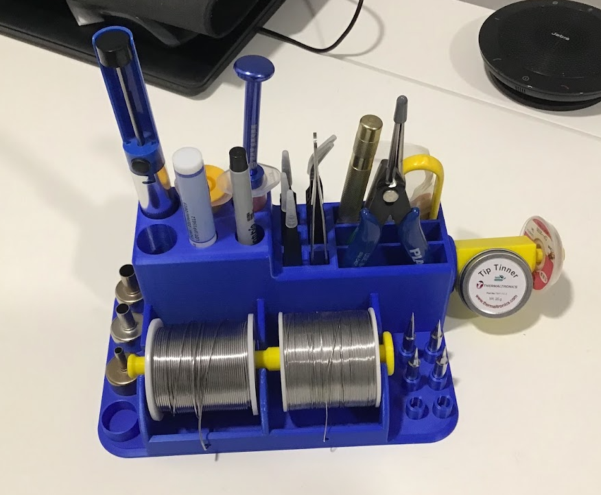 Solder Station Tool Organizer