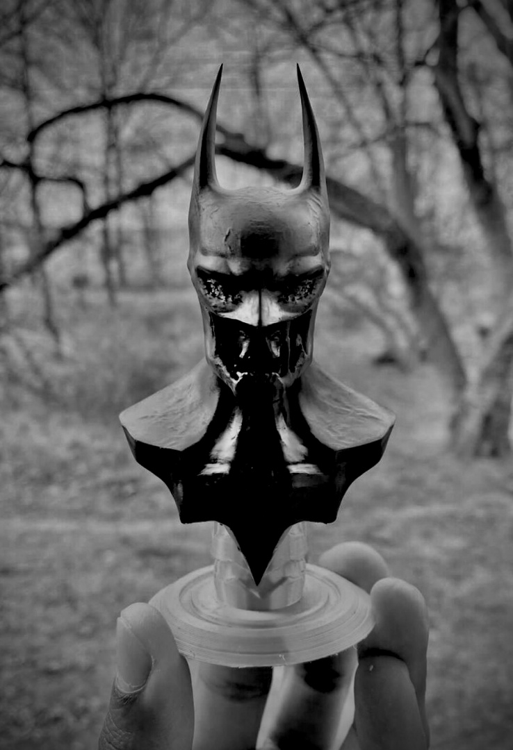 Miniatura 2 do modelo 3D Nightmare Batman - Bust Statue