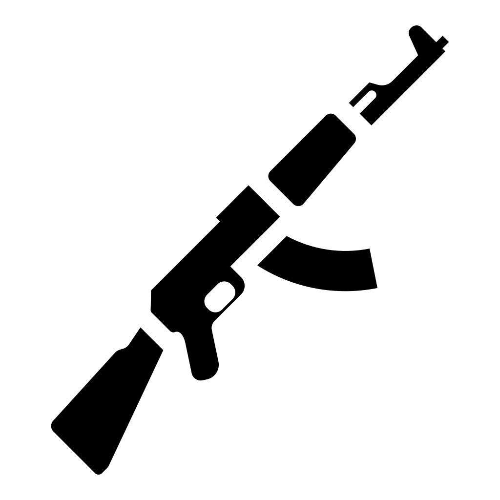 Rifle Wall Hanger Efficient - Gun Icons — thumbnail 8
