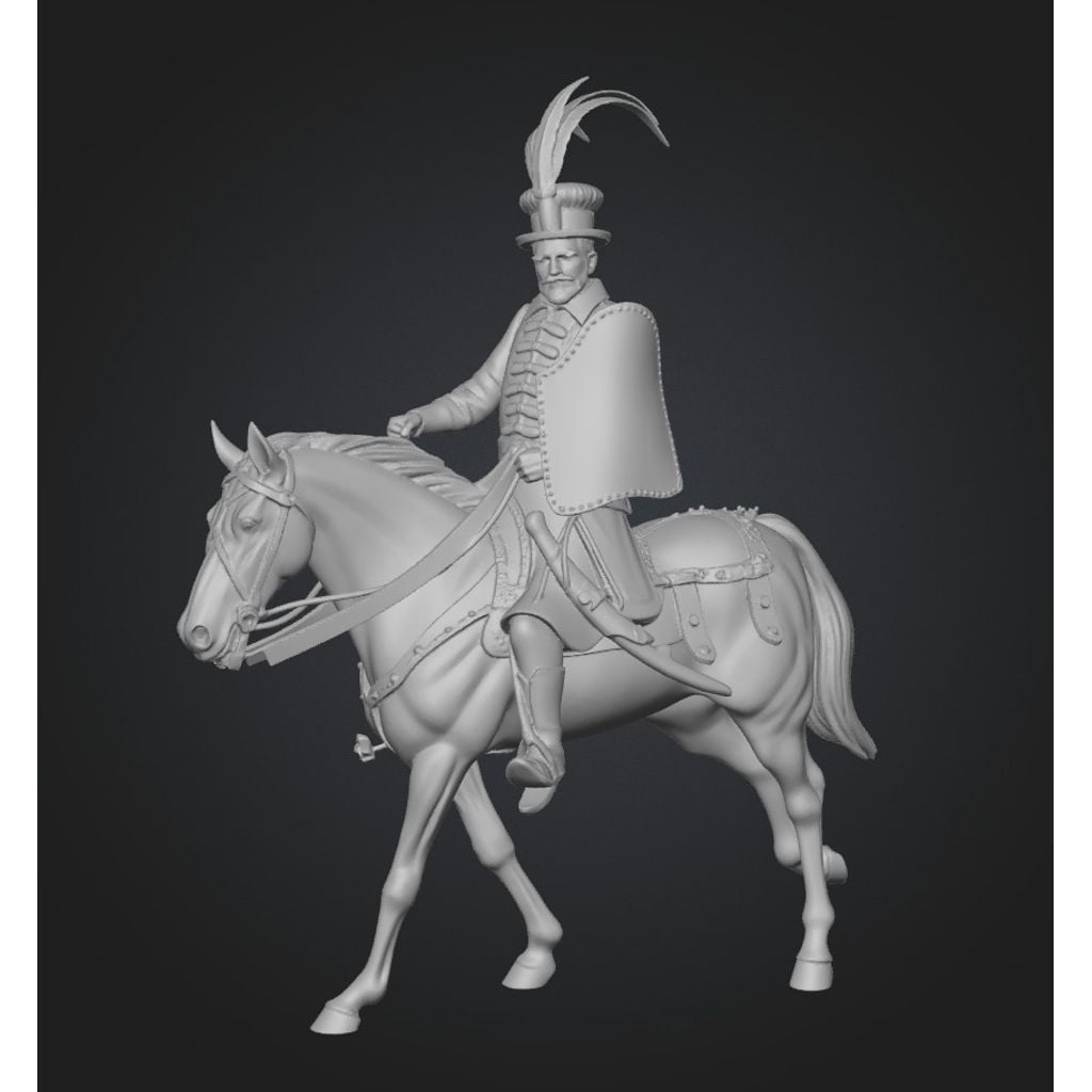 Hungarian Hussar XV-XVI century