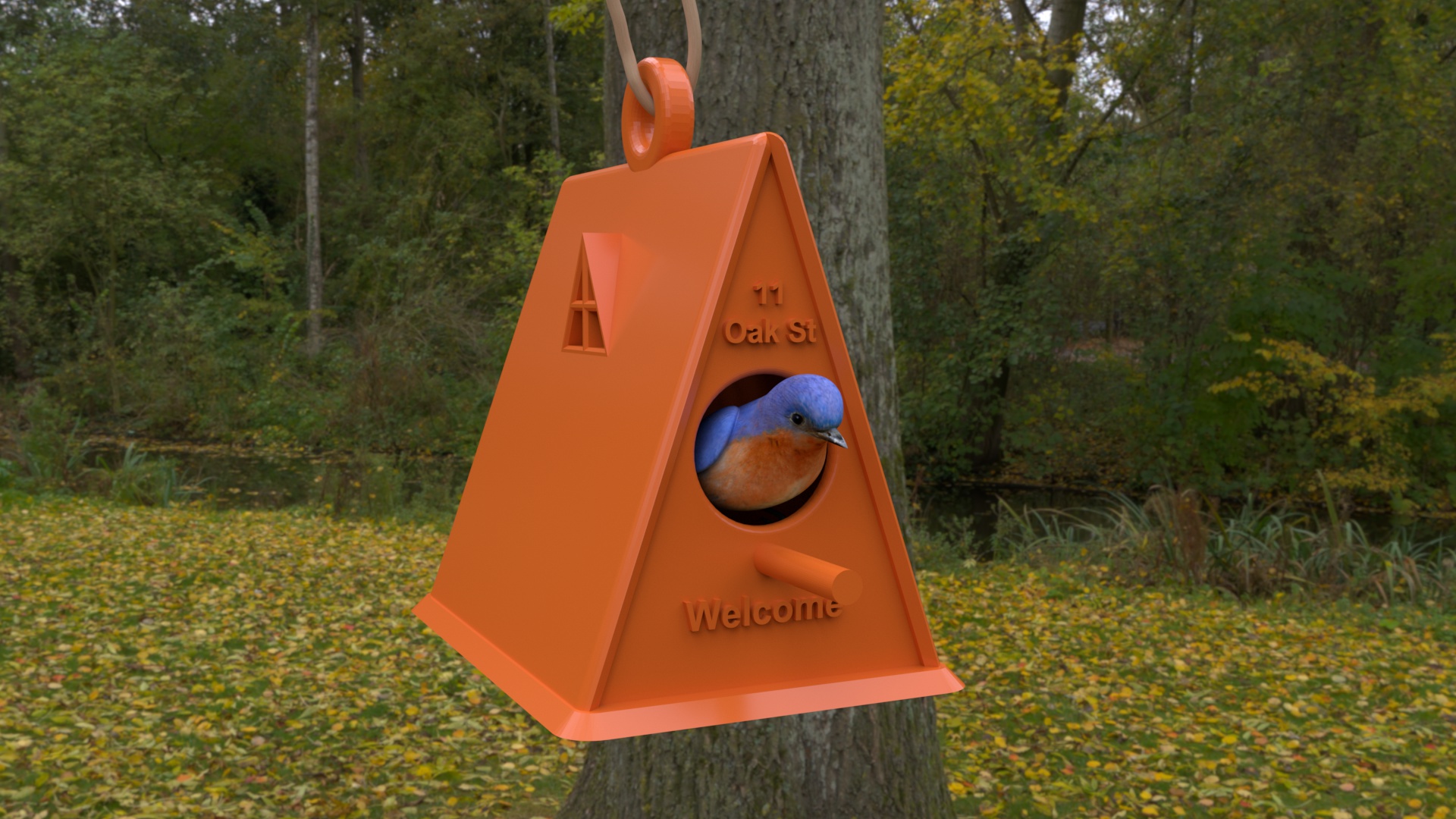 A-Frame Birdhouse