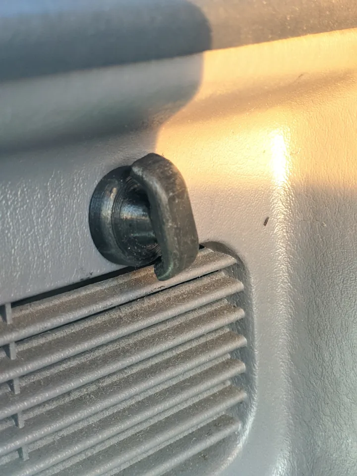 Mitsubishi Trunk Hook by Vital | Download free STL model | Printables.com