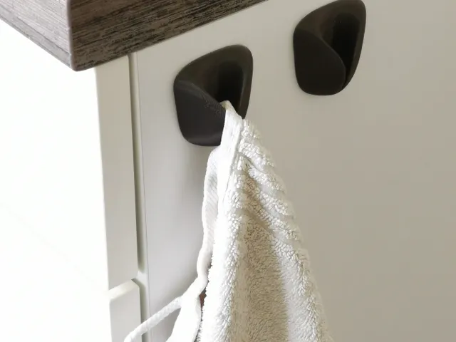 Design clamping towl holder