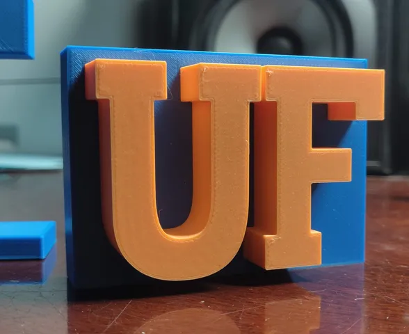 University of Florida UF Monogram Block