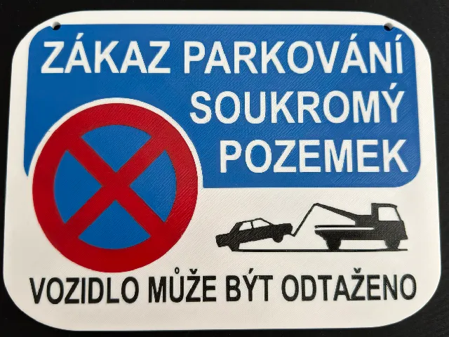 CEDULE-ZAKAZ PARKOVANI