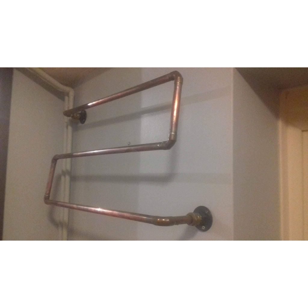 Miniatura 2 do modelo 3D Copper Compression Fitting Wall Mount