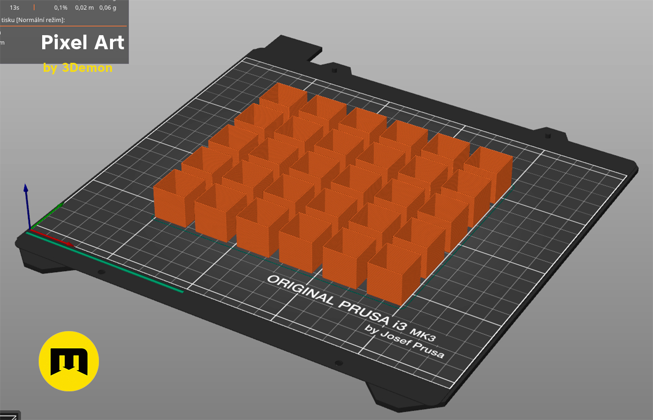 Miniatura 8 do modelo 3D Pixel Art Building Blocks