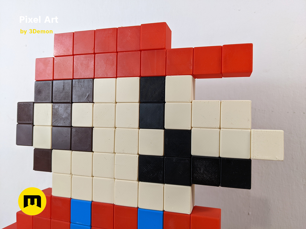 Miniatura 10 do modelo 3D Pixel Art Building Blocks