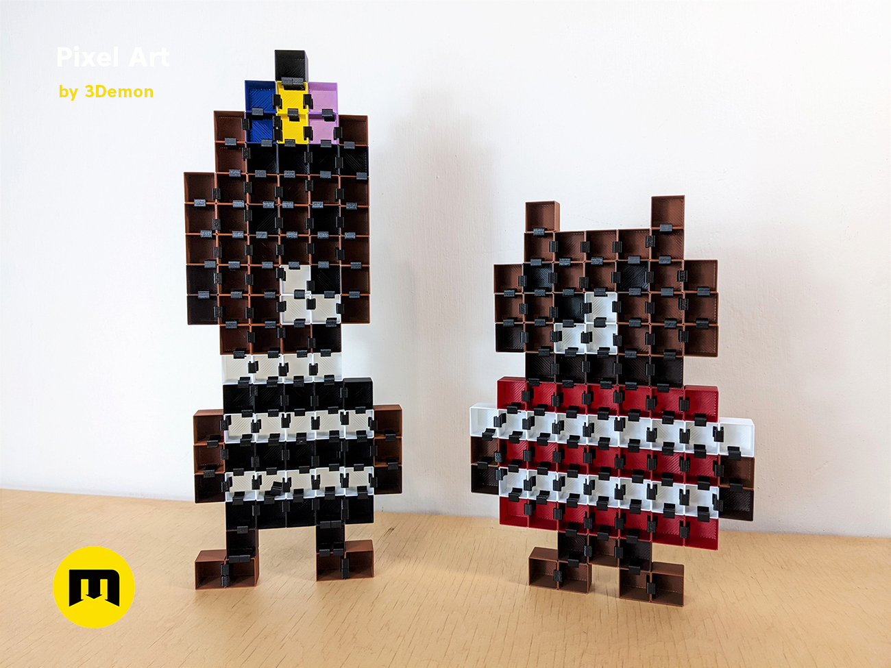 Miniatura 19 do modelo 3D Pixel Art Building Blocks