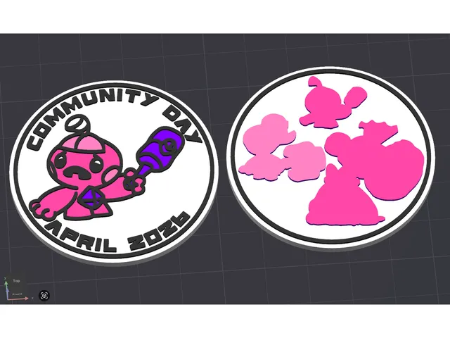 Pokemon Go Community Day #116 coin - Tinkatink
