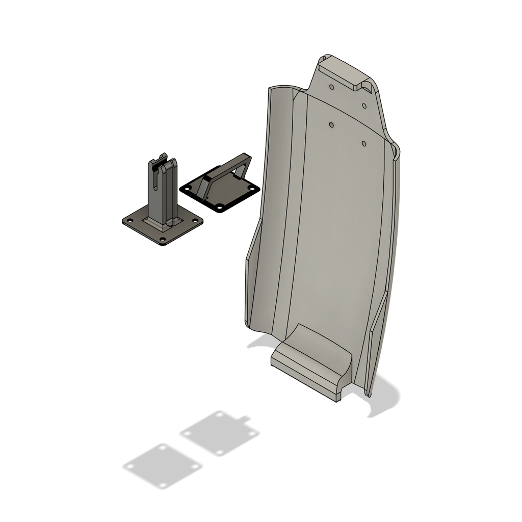 Hee Wing T1 Replacement Hatch thicker and updated clip 3D model