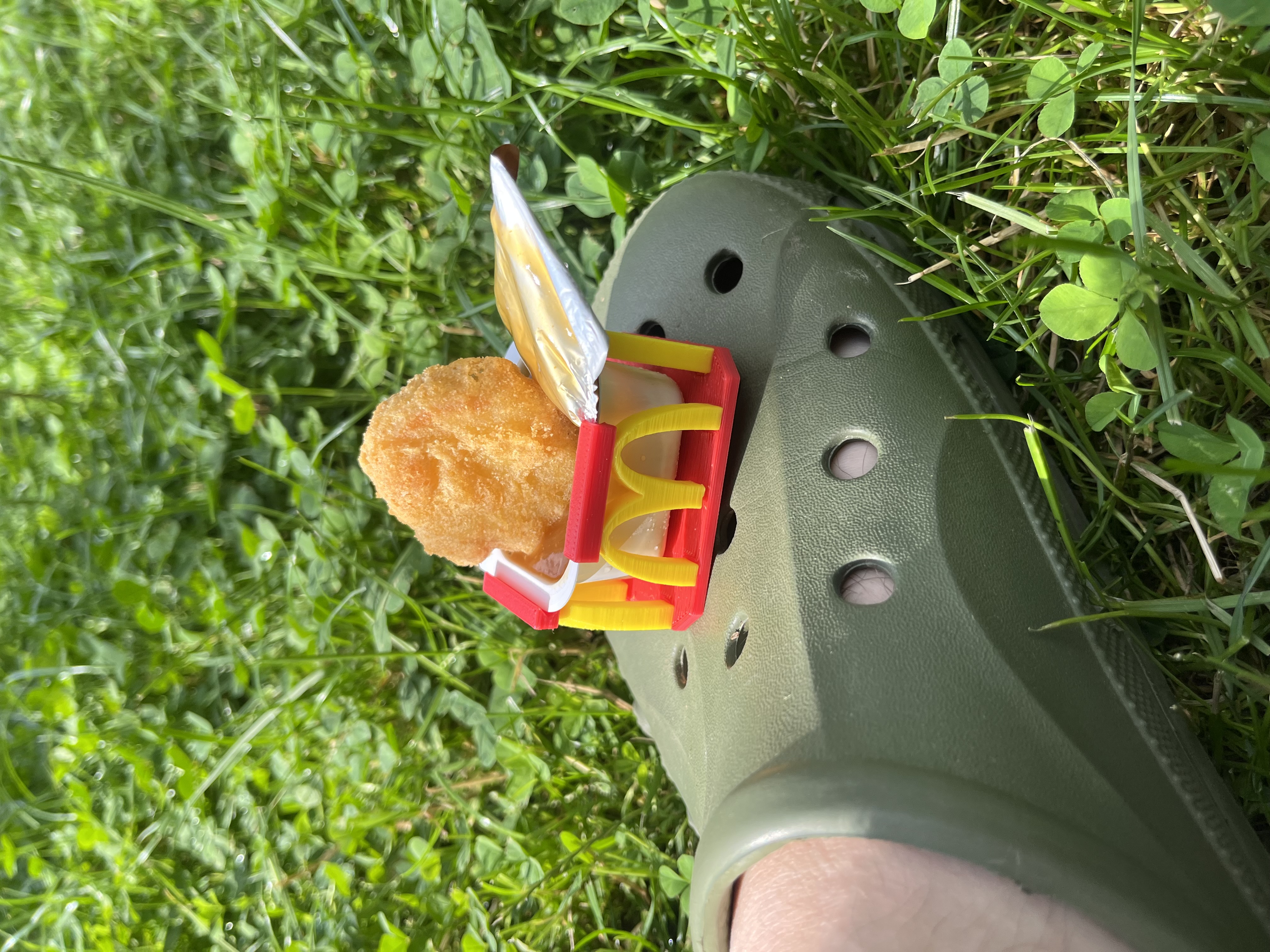 McDonald's dip charm for Crocs
