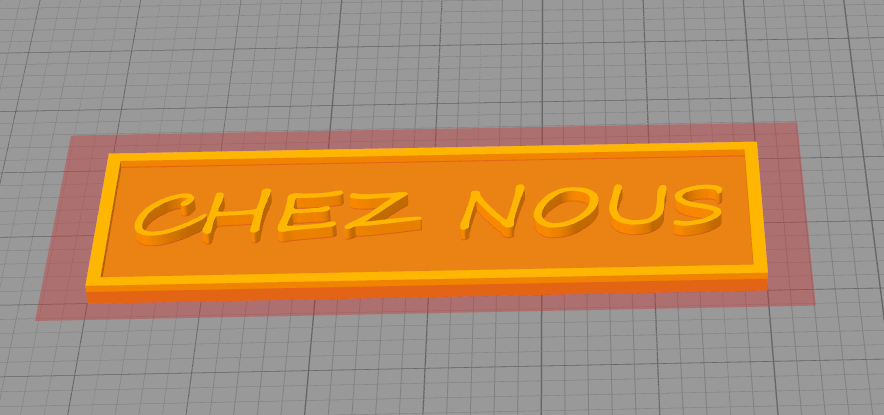 plaque pour porte