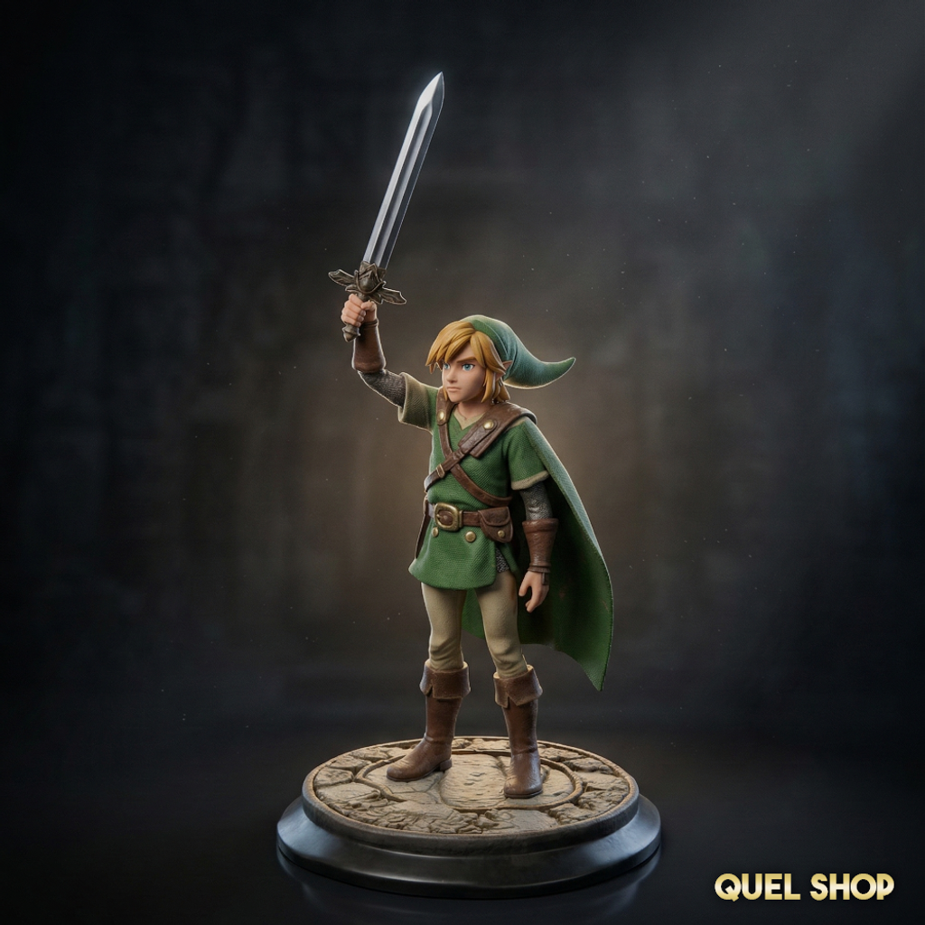 Legend of Zelda Twilight Princess Link Figure STL [FREE]