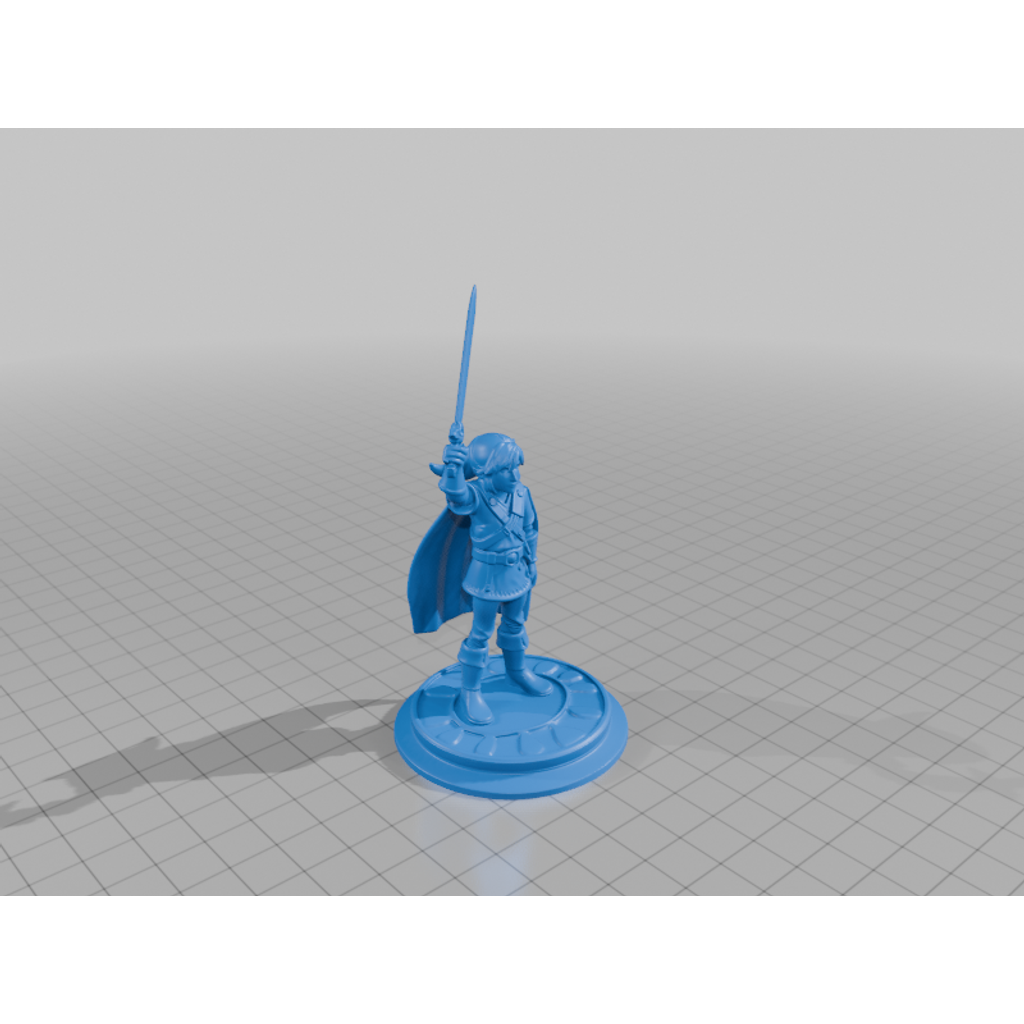 Legend of Zelda Twilight Princess Link Figure STL [FREE]