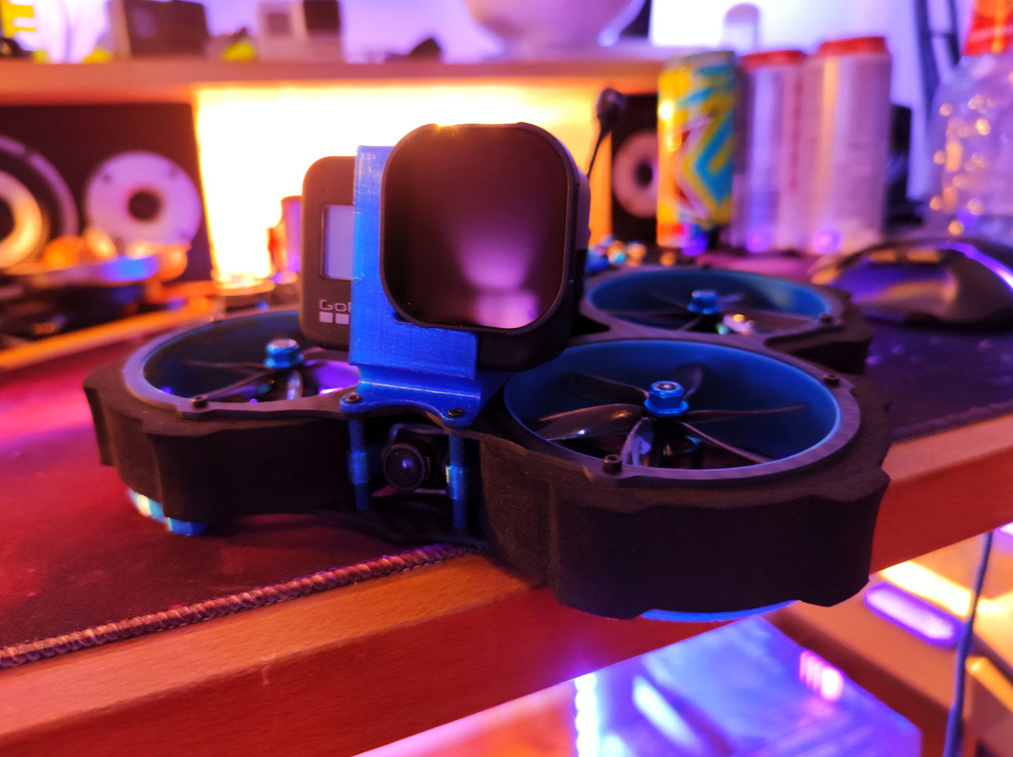 Eachine Cvatar GoPro 5,6,7 & 8 ND mount 15°