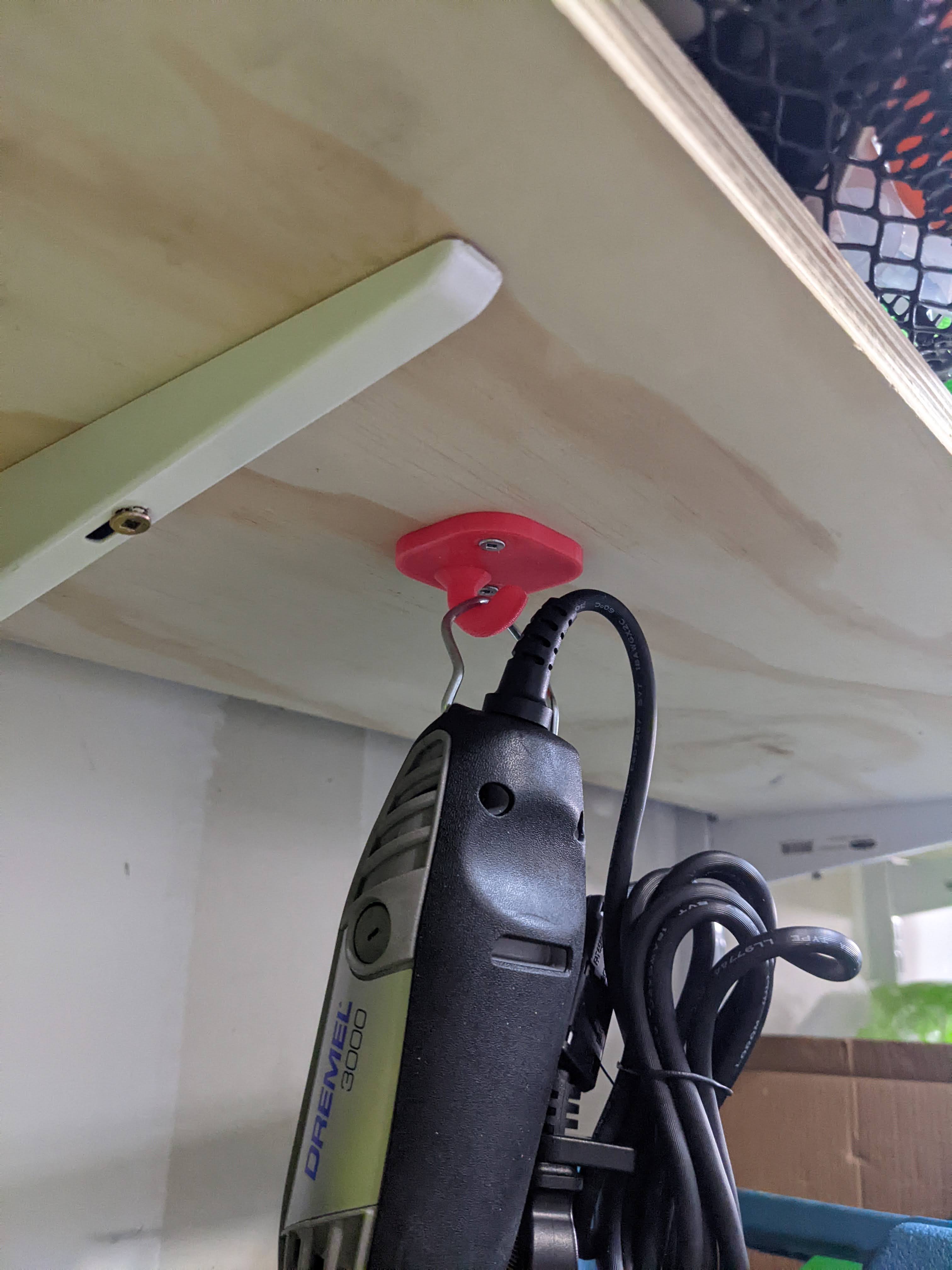 Under shelf hook