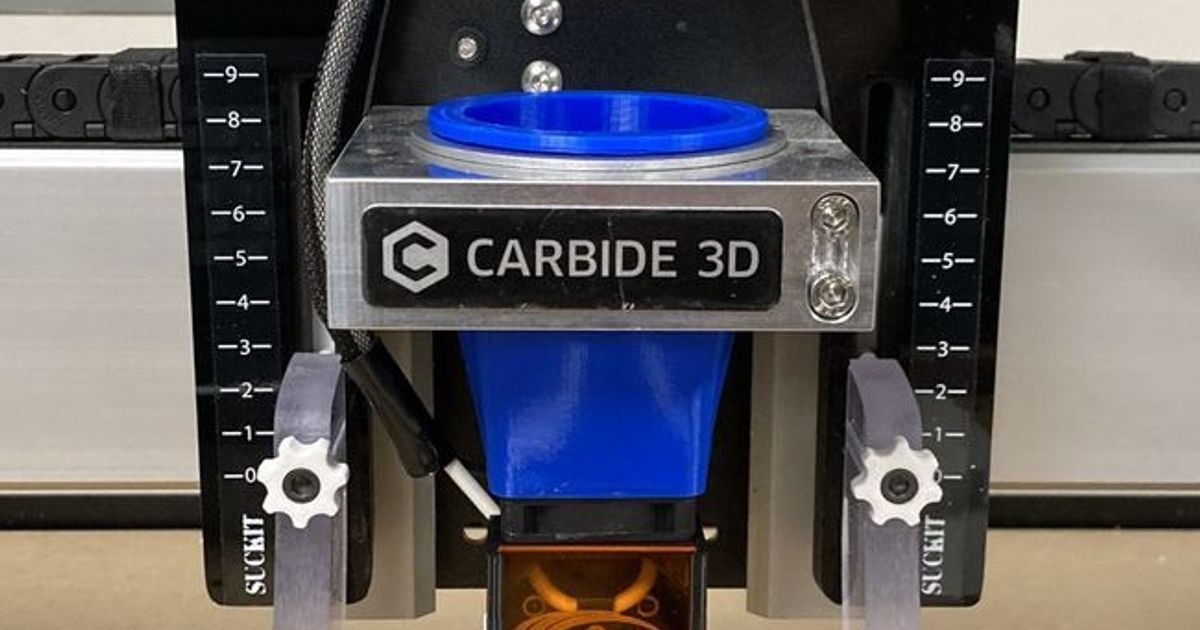 Shapeoko3 Mount for JTech Laser by etreehi Download free STL model