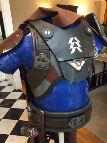 Destiny Hunter armor details