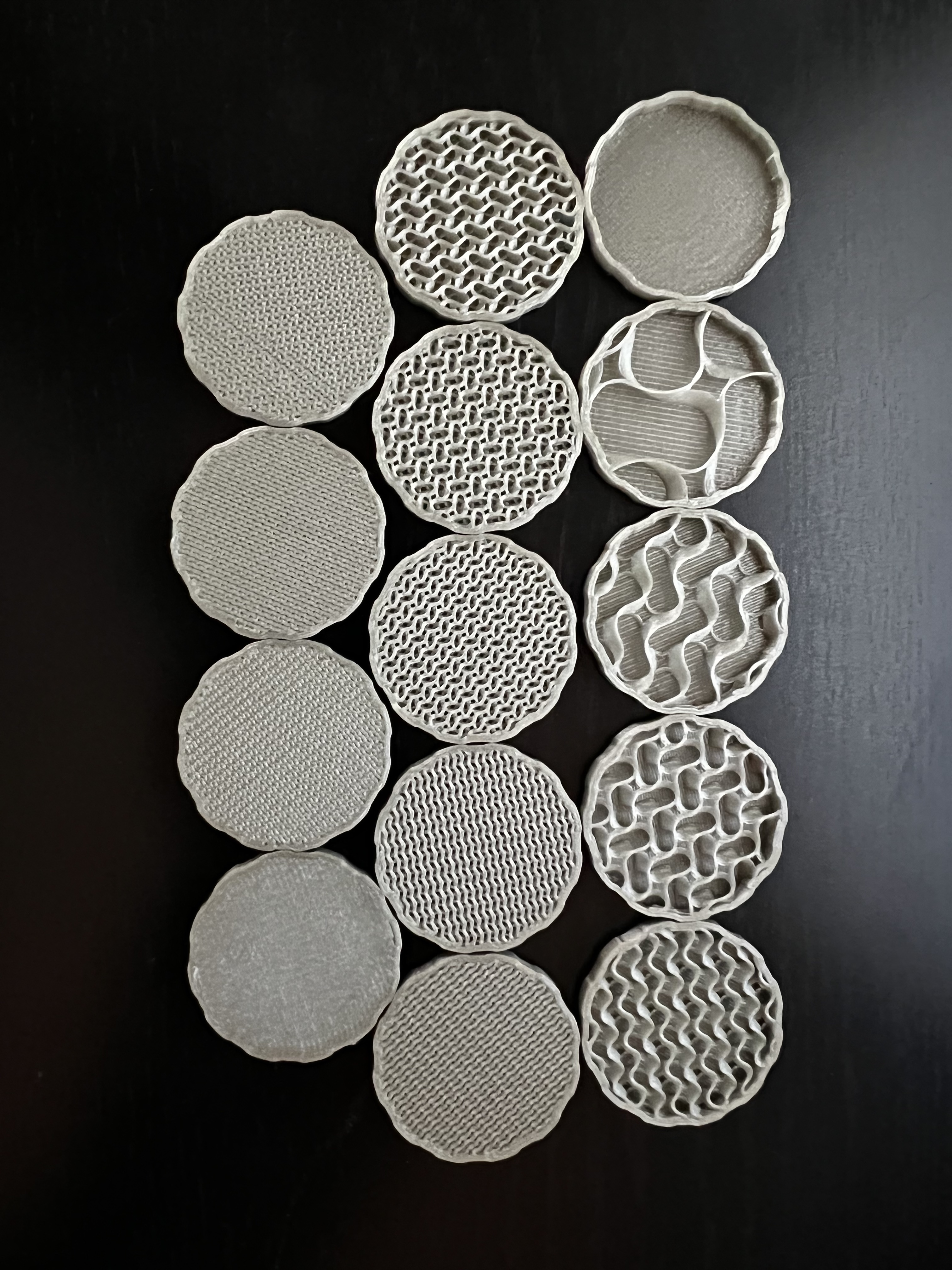 Percent infill swatch