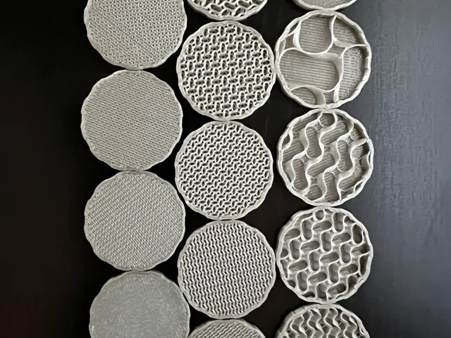 Percent infill swatch