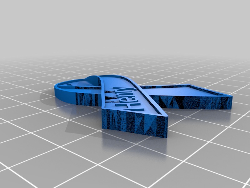 Custom Name Parametric Breast Cancer Ribbon