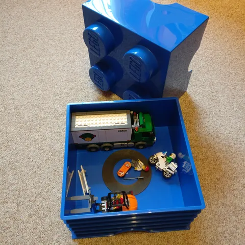 Cover ring for Lego box